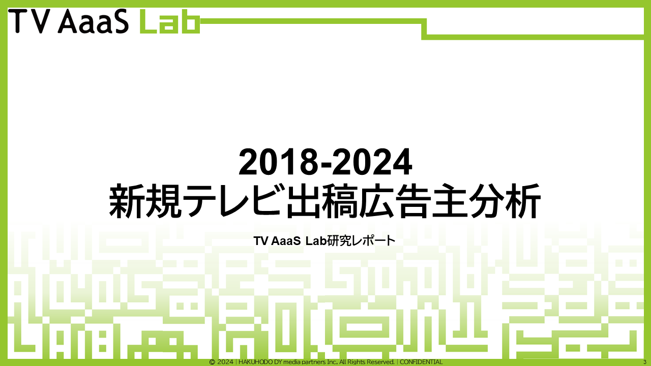 テレビ出稿のスモールスタートが加速化。スタートアップ企業の